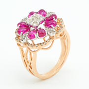 Diamond Flora Ring