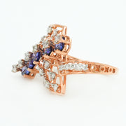 Midnight Vine Ring