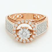 Crown Spark Diamond Ring