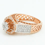 Crown Spark Diamond Ring