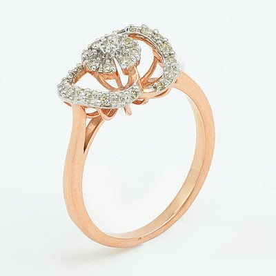 Diamond Wheel Ring