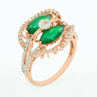 Nature's Embrace Diamond Ring