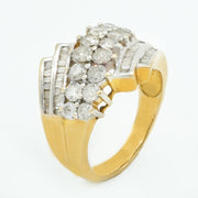 Bloom Cluster Diamond Ring
