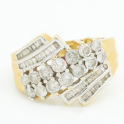 Bloom Cluster Diamond Ring