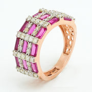 Blockline Diamond Ring