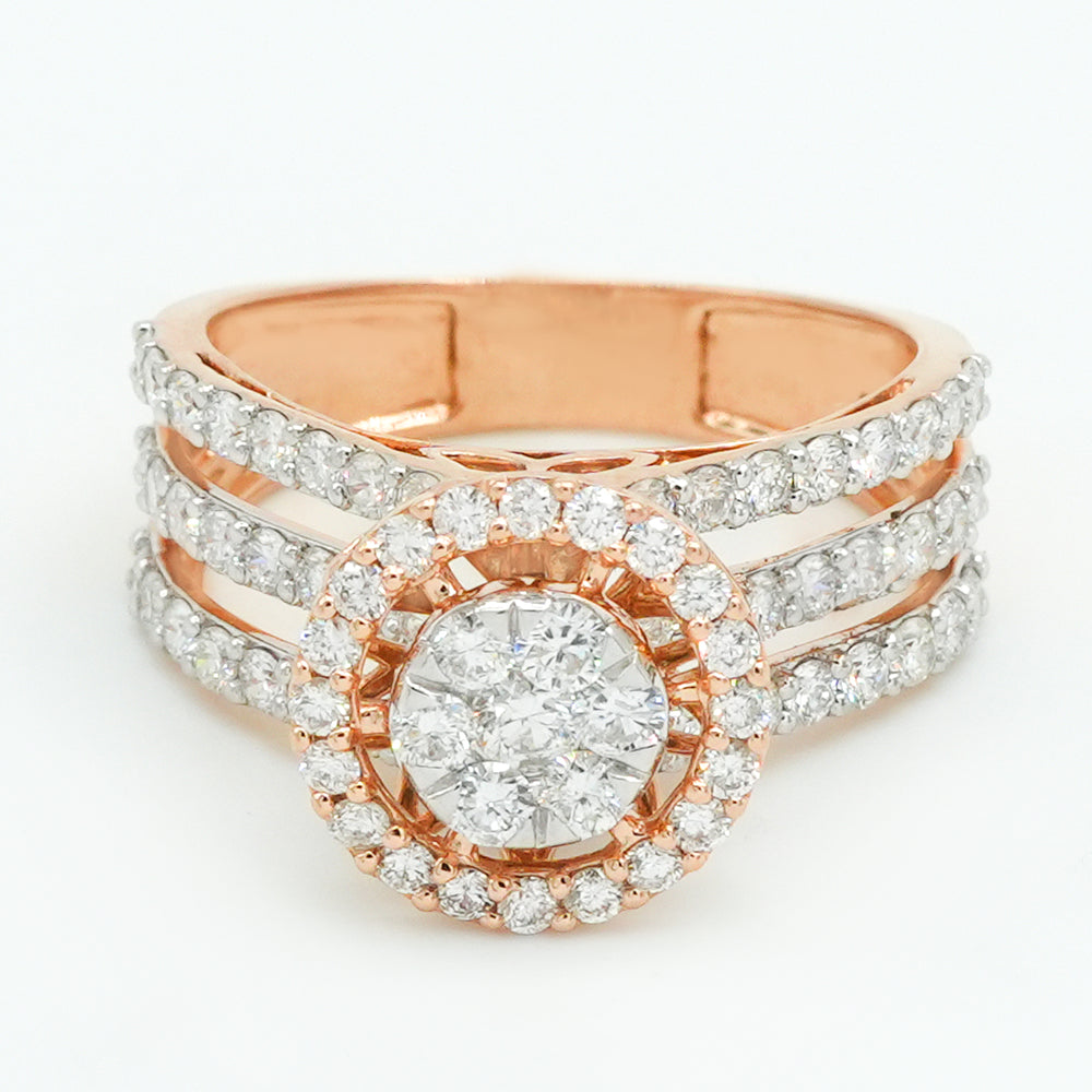 Trinity Halo Ring