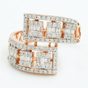 Deco Duo Diamond Ring