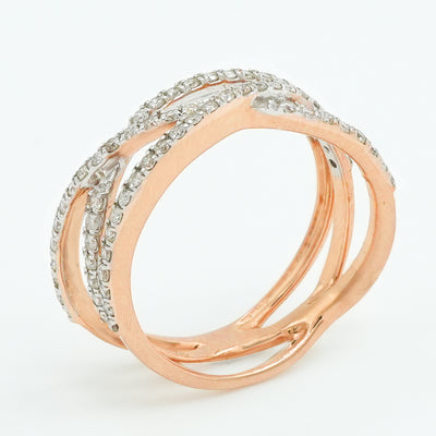 Infinity Spark Diamond Ring