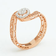 Regal Halo Diamond Ring