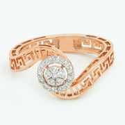 Regal Halo Diamond Ring