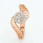 Regal Halo Diamond Ring