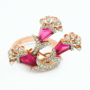 Verdant Halo Diamond Ring