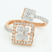 Twin Frame Diamond Ring