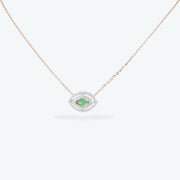 Emera Eye Diamond Pendant