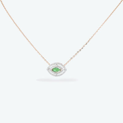 Emera Eye Diamond Pendant