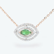 Emera Eye Diamond Pendant
