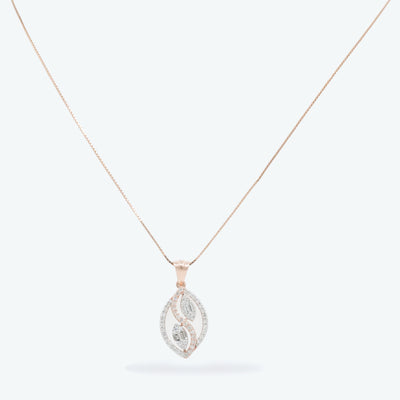 Liora Twist Diamond Pendant