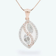 Liora Twist Diamond Pendant