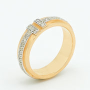Linked Band Ring