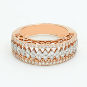 Lattice Luxe Diamond Band