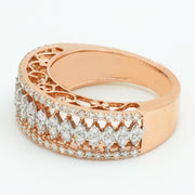 Lattice Luxe Diamond Band
