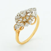 Petaline Diamond Ring