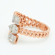 Rope Grace Diamond Ring