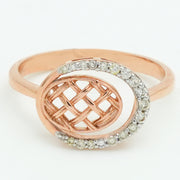 Diamond Weave Ring