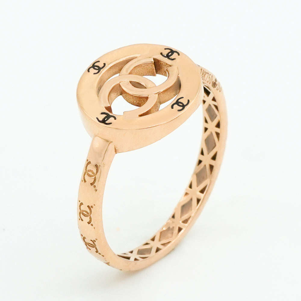 Halo Link Diamond Ring