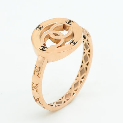 Halo Link Diamond Ring