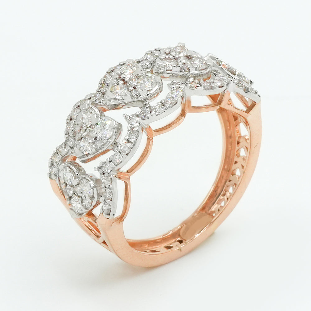 Eternal Hearts Diamond Ring