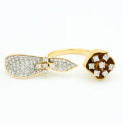 Rosebud Diamond Ring