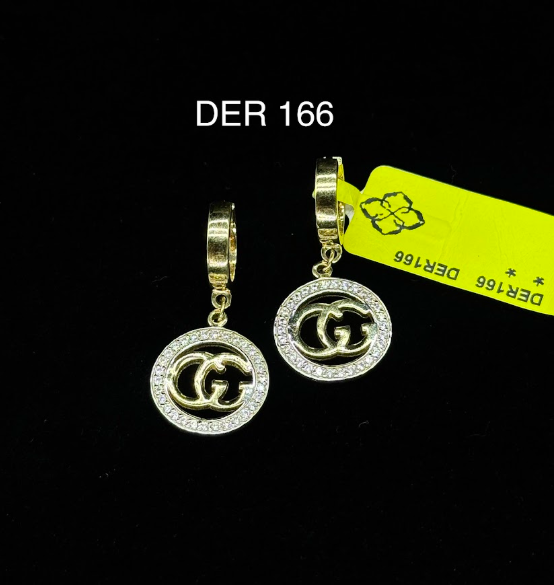 Twin Circle Diamond Earrings - Lab Grown