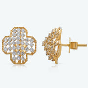 Floral Weave Studs