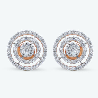 Round Pearl Earrings
