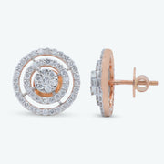 Round Pearl Earrings