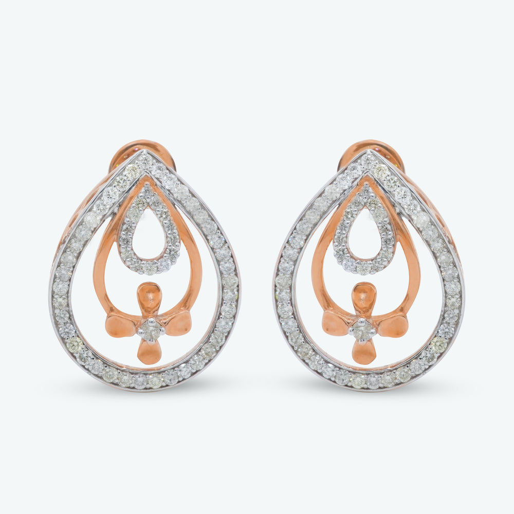 Diamond Teardrop Earrings