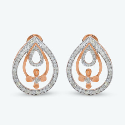 Diamond Teardrop Earrings