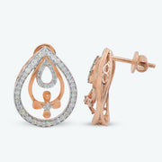 Diamond Teardrop Earrings