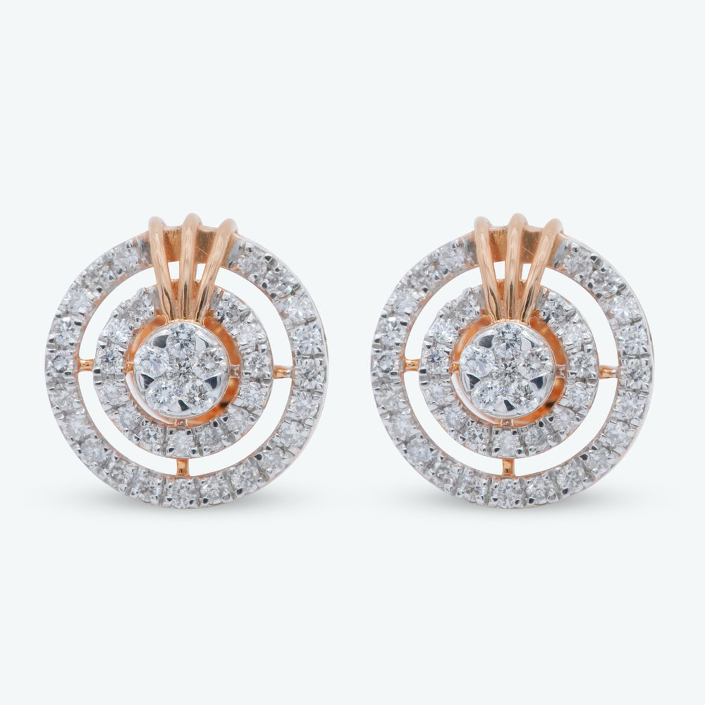 Halo Drop Earrings