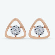 Diamond Frame Studs