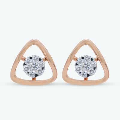 Diamond Frame Studs