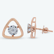 Diamond Frame Studs