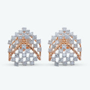 Diamond Lattice Earrings