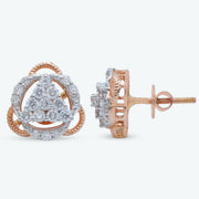 Floral Loop Earrings