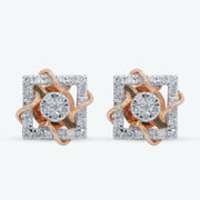 Twisted Frame Earrings