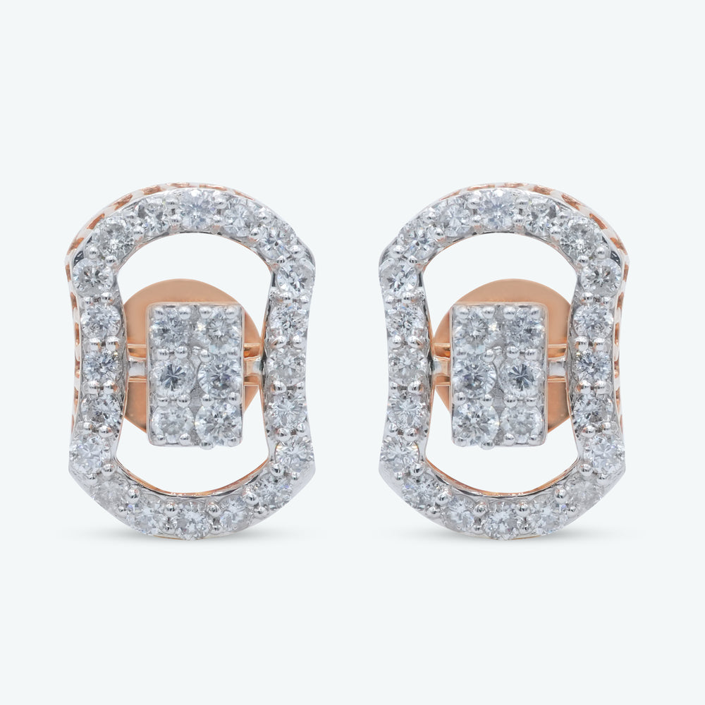 Diamond Loop Studs