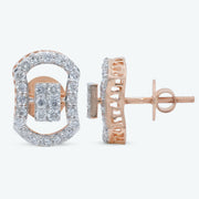 Diamond Loop Studs