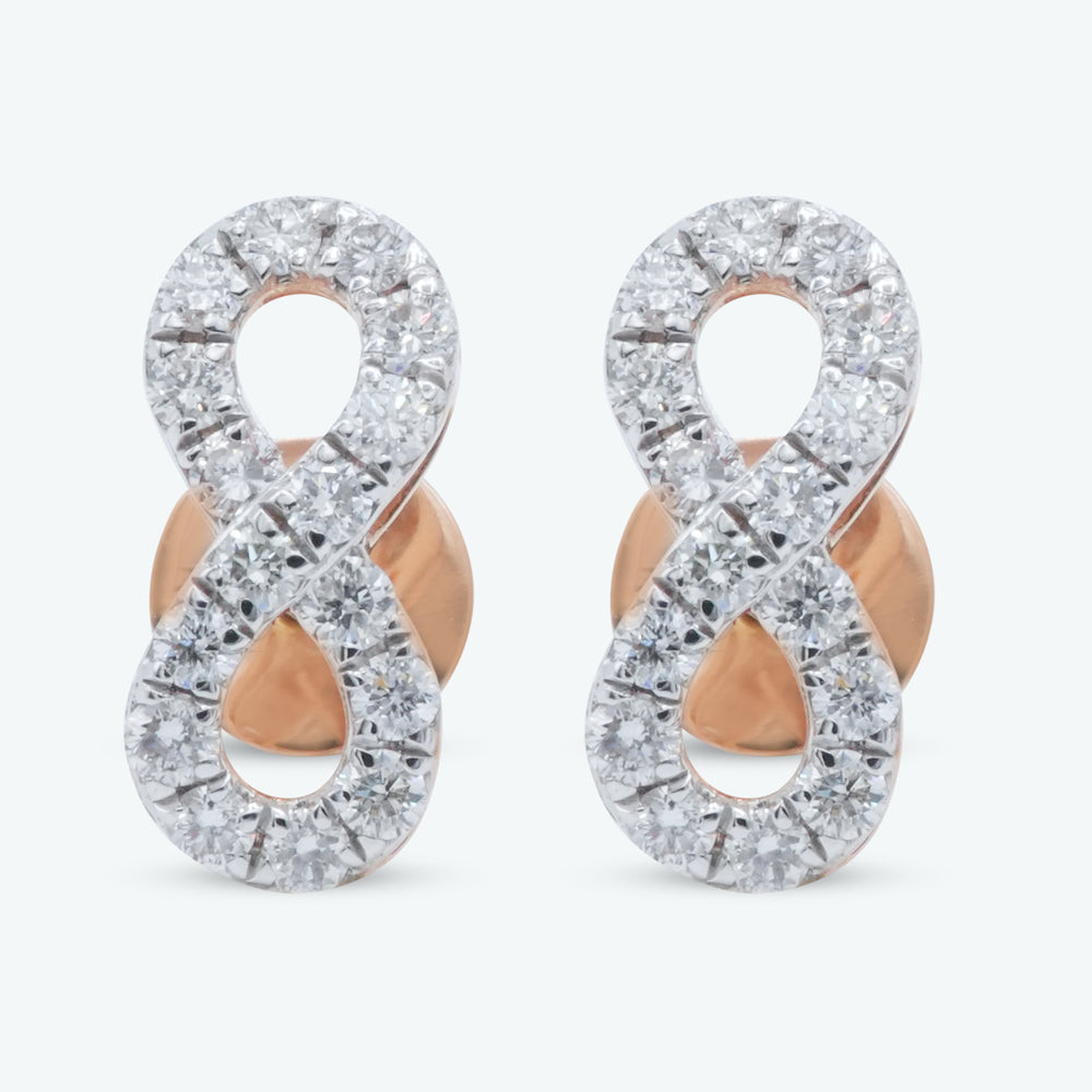 Infinity Diamond Studs