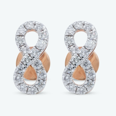 Infinity Diamond Studs